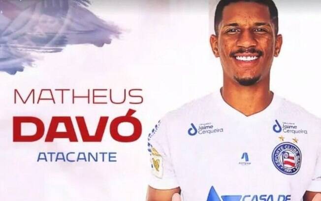 Matheus Davó é anunciado como novo reforço do Bahia