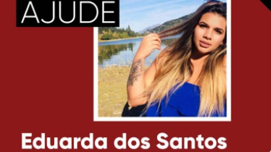 Eduarda Santos, de 27 anos, foi morta na Argentina 