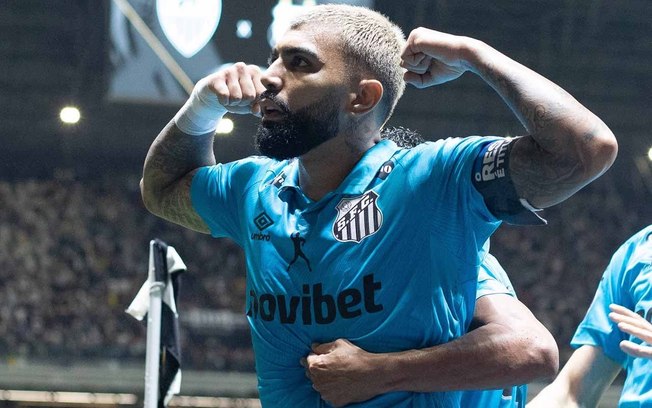 Gabigol discutiu com repórter na zona mista da Arena MRV