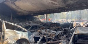 Veja como aconteceu acidente entre carro de app e Chevrolet Corvette em Curitiba