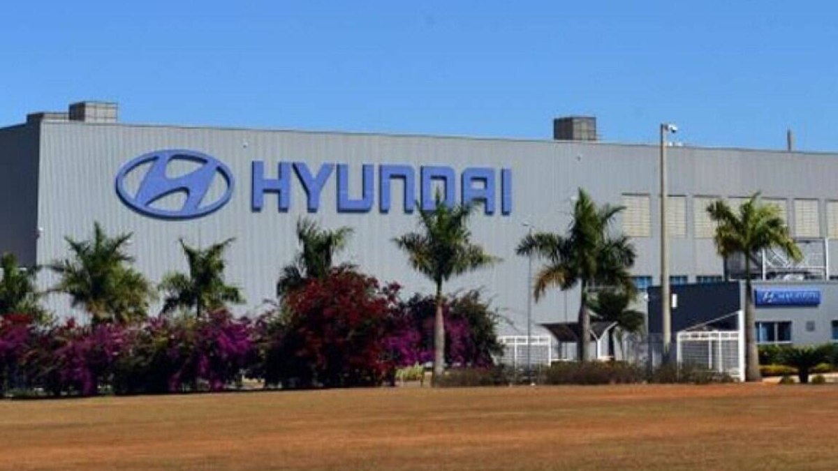 Fábrica da Hyundai em Piracicaba (SP), onde começaram a serem fabricados motores 1.0 aspirados  do HB20 