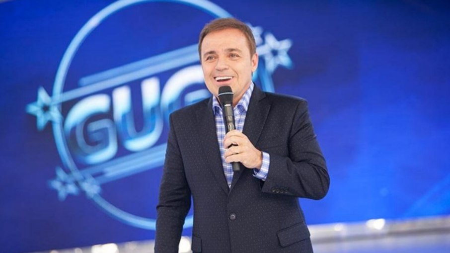 Gugu Liberato em seu programa na Record