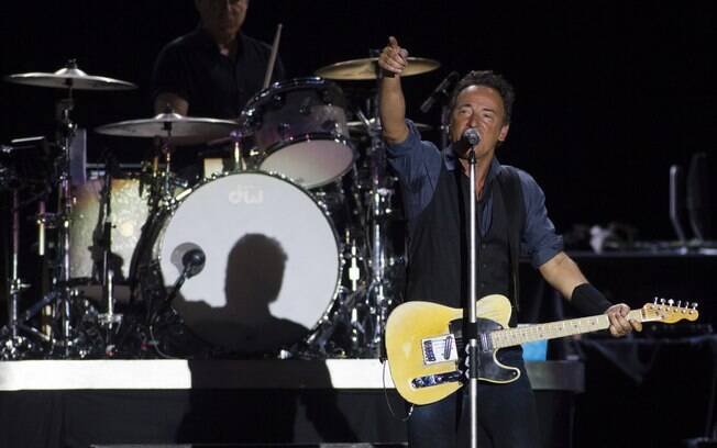 Bruce Springsteen fez diversos shows no Brasil, atraído pelo Rock in Rio em 2013