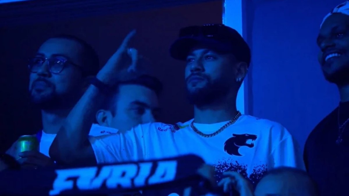 Neymar marcou presença na IEM Rio