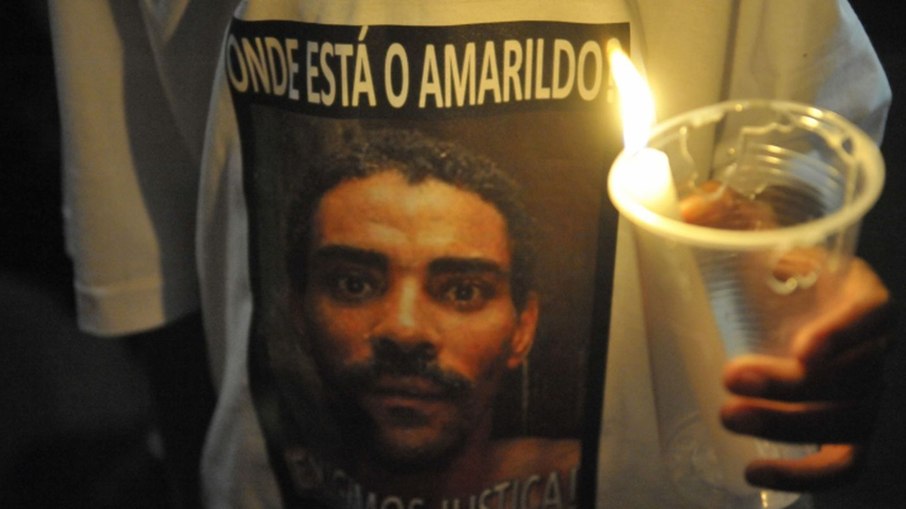 O pedreiro Amarildo desapareceu em 2013, depois de ser levado por policiais militares para a Unidade de Polícia Pacificadora (UPP) na  Rocinha