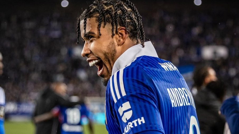 Andrey Santos atuou por duas temporadas no Strasbourg
