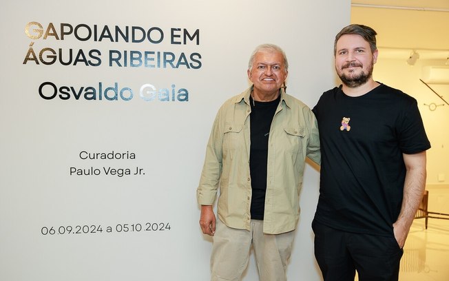 O som das águas e da ancestralidade na arte de Osvaldo Gaia chega a Brasília