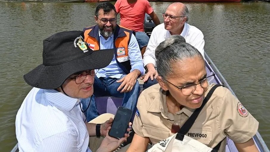Geraldo Alckmin esteve na Amazonas