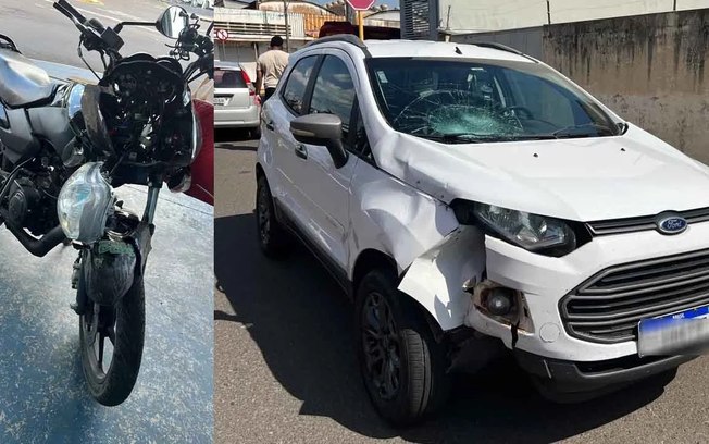 Mulher fica gravemente ferida em acidente com motorista de CNH cassada em Araçatuba