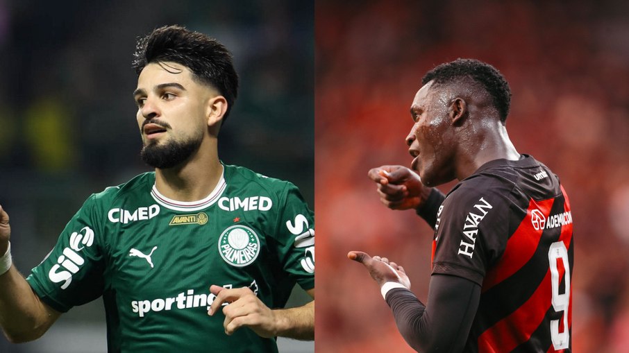 Palmeiras e Athletico-PR se enfrentam na noite deste domingo (19), pelo Brasileirão