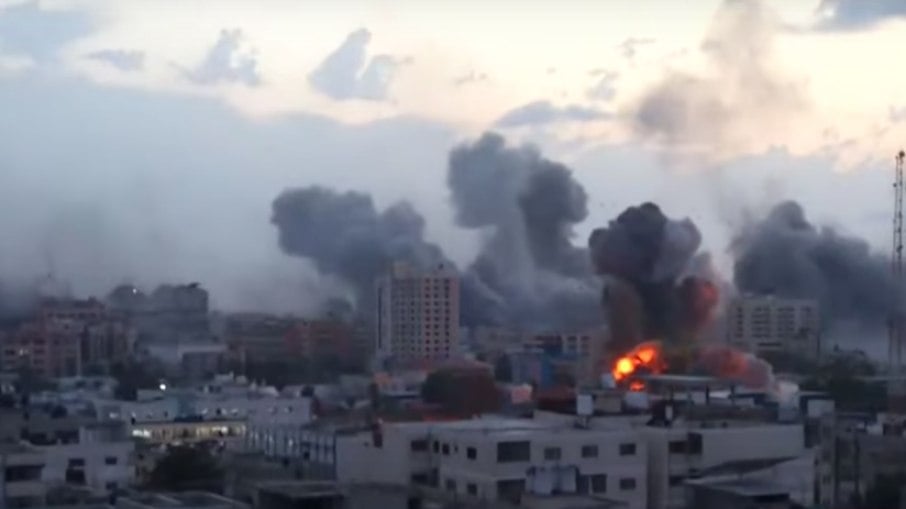 Ataques ao sul de Gaza 