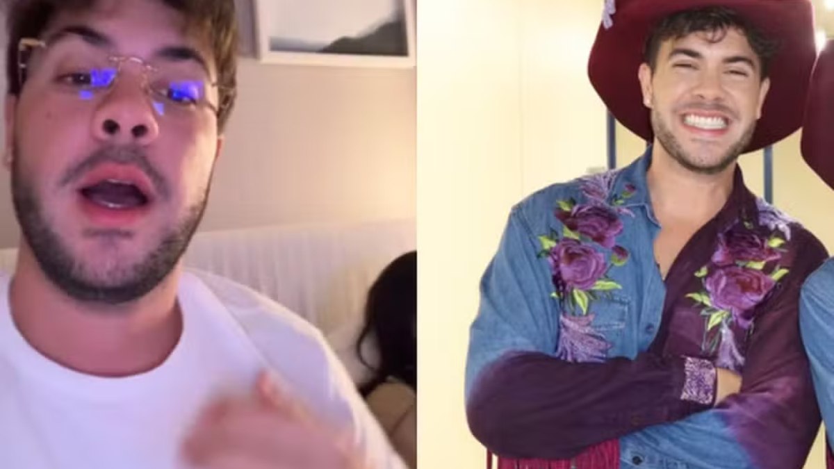 Alvaro conta sufoco com figurino na Dança dos Famosos e diverte web Alvaro conta sufoco com figurino na Dança dos Famosos e diverte web