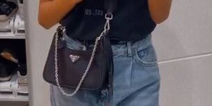 Brunna Gonçalves mostra bolsa de R$ 7,4 mil da Prada