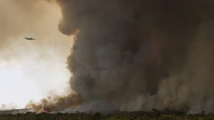 Incêndio no Parque Nacional fez poluição do ar aumentar 350 vezes em Brasília