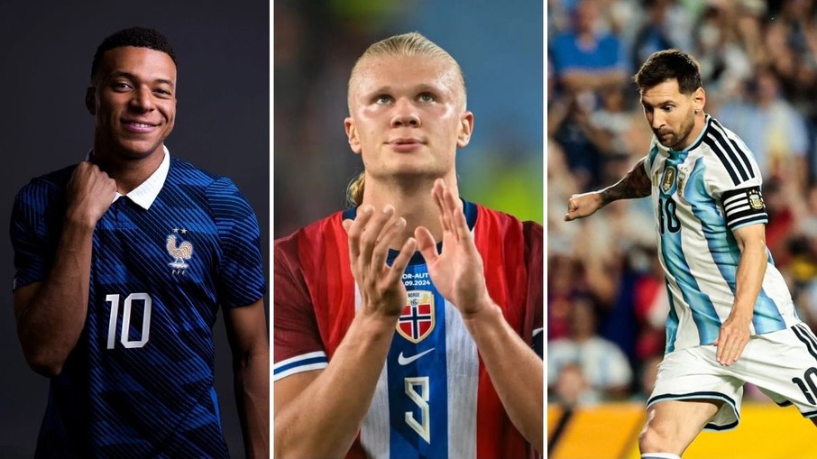 Mbappé, Haaland e Messi são as trandes atrações desta terça-feira de Copa do Mundo