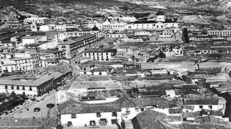 La Paz na década de 1950