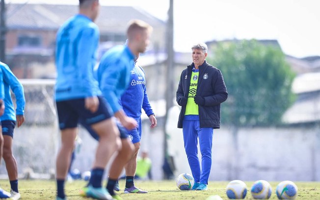 Renato Gaúcho deve mandar um time alternativo a campo contra o Bragantino 