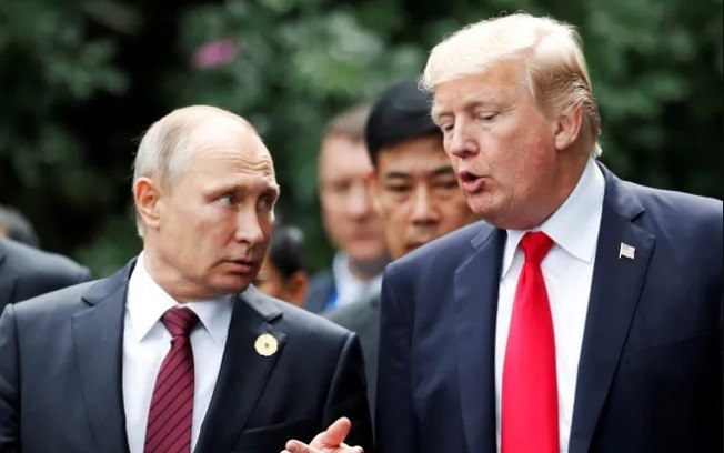 Trump posiciona submarinos nucleares após ameaça da Rússia Trump posiciona submarinos nucleares após ameaça da Rússia