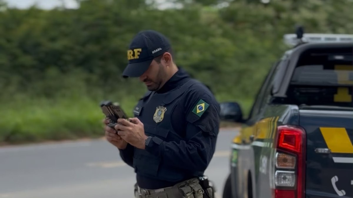 Fiscalização com drone pela Polícia Rodoviária Federal (PRF) da Bahia Fiscalização com drone pela Polícia Rodoviária Federal (PRF) da Bahia