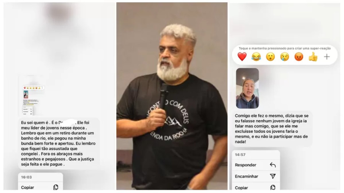 Mulheres denunciaram o pastor nas redes sociais