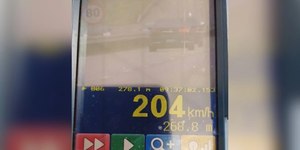 Motorista a 204 km/h é flagrado em rodovia do Espírito Santo