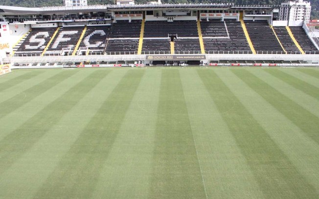 Vila Belmiro, a casa do Santos, vai passar por troca de gramado