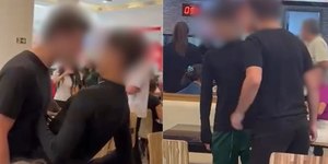 Jovens brigam em praça de alimentação de shopping em Curitiba
