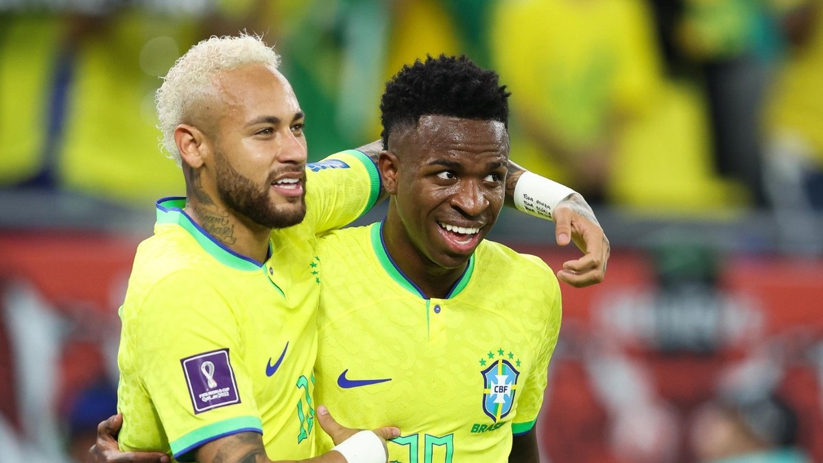 Neymar tem mais gols que Vini Jr nas Eliminatórias para a Copa do Mundo de 2026 Neymar tem mais gols que Vini Jr nas Eliminatórias para a Copa do Mundo de 2026