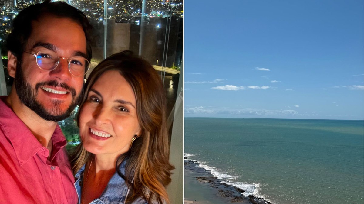 Fátima Bernardes e Túlio Gadêlha curtem viagem a Pernambuco Fátima Bernardes e Túlio Gadêlha curtem viagem a Pernambuco