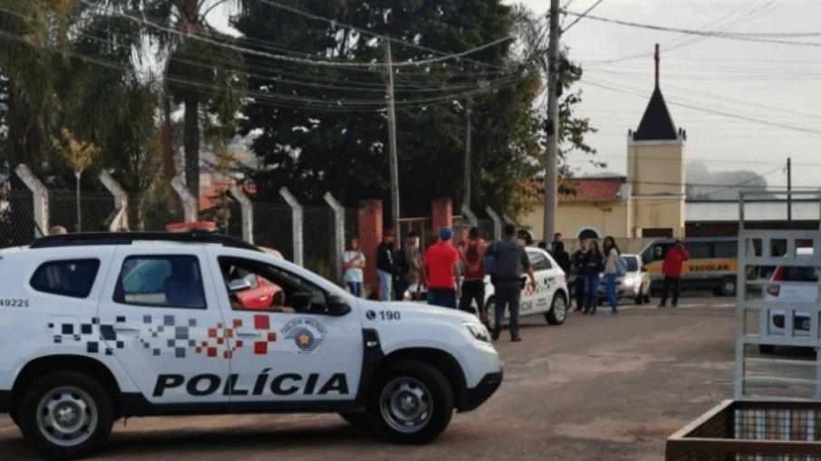 Polícia Militar prendeu o invasor com a ajuda dos pais