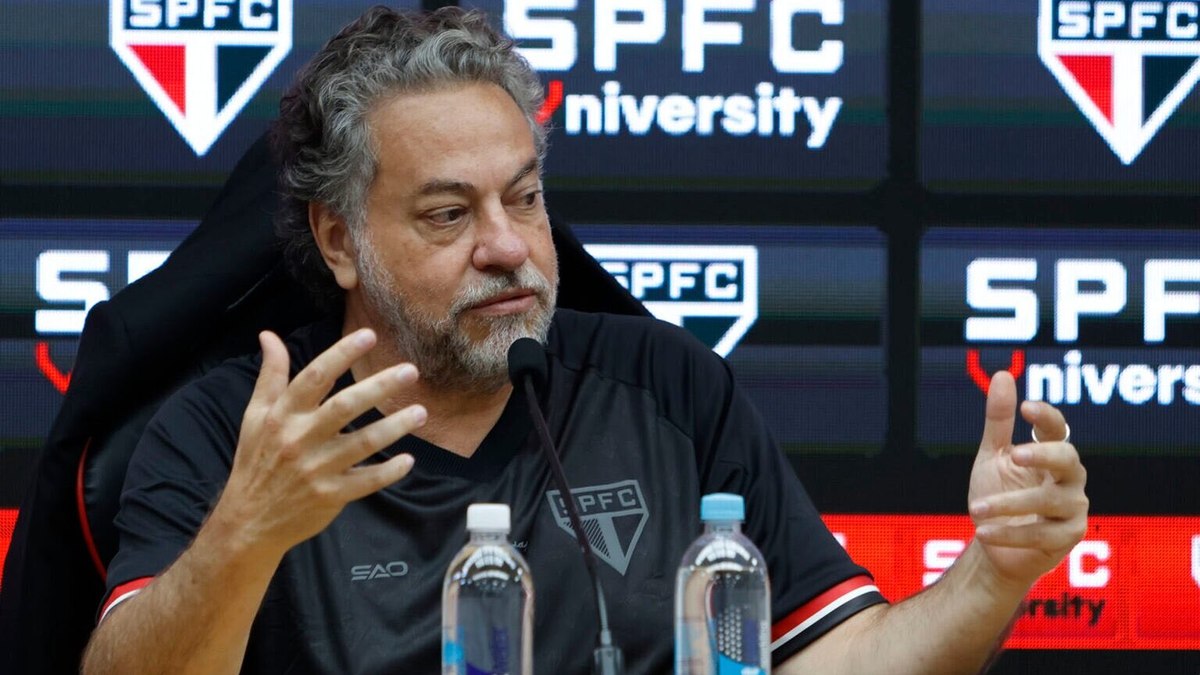 Julio Casares é presidente do São Paulo Julio Casares é presidente do São Paulo