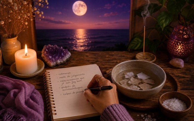 Ritual do Eclipse em Peixes: rasgue o papel e deixe a maré levar