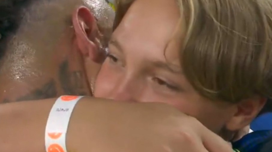 Davi Lucca e Neymar 