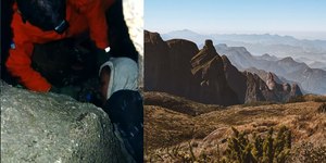 Resgate: jovem fica horas preso entre rochas da Serra dos Órgãos