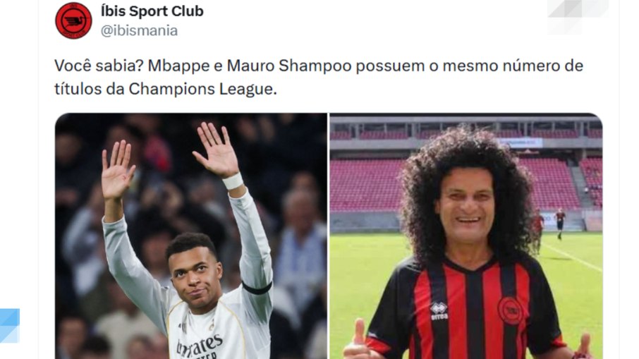 Íbis zomba Mbappé após queda do Real na Champions