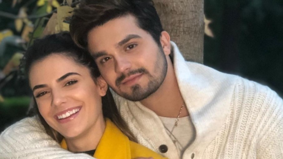 Jade Magalhães e Luan Santana