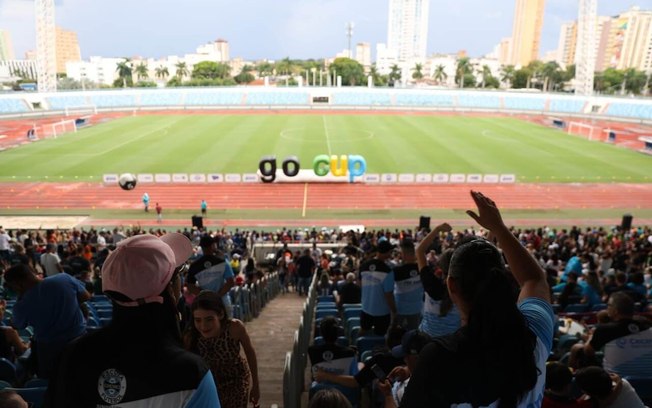 Público recepciona os jovens do Go Cup 