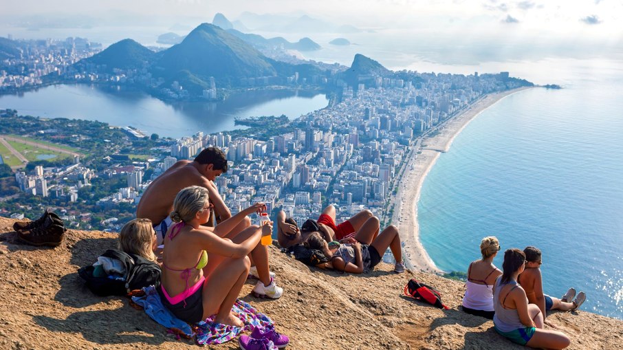 Morro Dois Irmãos - Favela do Vidigal - Rio de Janeiro 