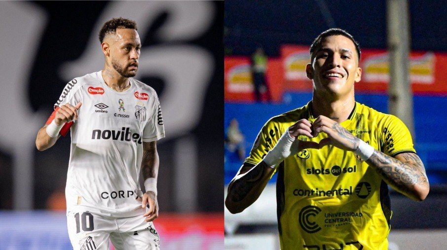 Neymar e Allan Wlk são destaques de Santos e Recoleto