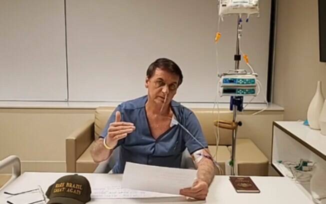 Jair Bolsonaro passou por uma cirurgia para corrigir uma hérnia