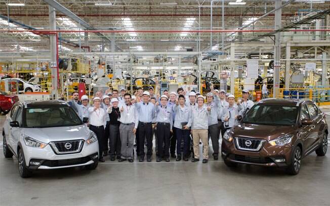 Os preparativos para a produção do Nissan Kicks em Resende (RJ) se aproximam do fim, com a finalização das primeiras unidades de teste.