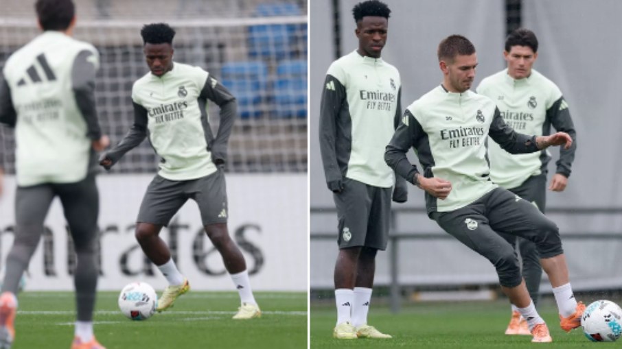 Vini Jr. volta aos treinos no Real Madrid após confusão com Xabi Alonso Vini Jr. volta aos treinos no Real Madrid após confusão com Xabi Alonso