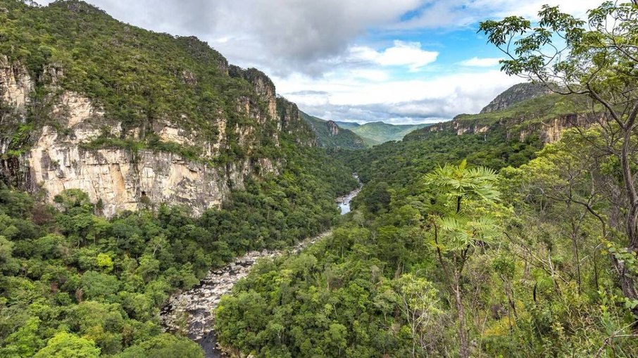 Parque Nacional Chapada dos Veadeiros, em Goiás Parque Nacional Chapada dos Veadeiros, em Goiás