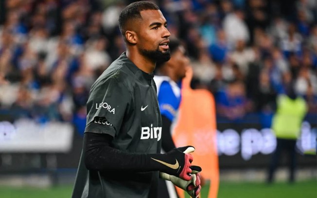 Robert Sánchez durante partida pelo Chelsea na temporada