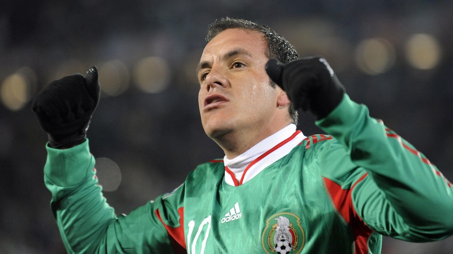 Cuauhtémoc Blanco marcou 38 gols com a camisa da seleção mexicana