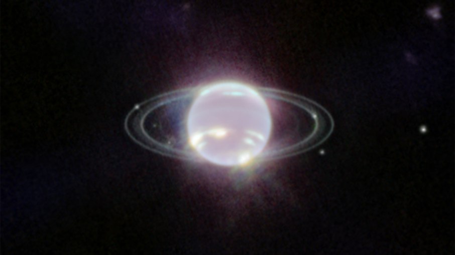 Anéis de Netuno James Webb - 21.09.2022