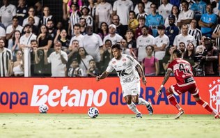 Brazão pega pênalti e evita derrota do Santos para o CRB na Vila