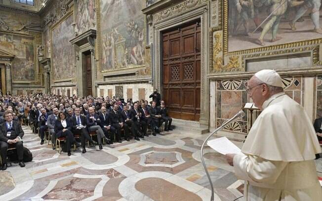 Papa Francisco fez duro discurso contra políticos que propagam o ódio
