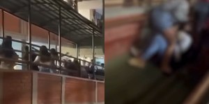 Pai e aluna agridem estudantes dentro de escola em Belo Horizonte