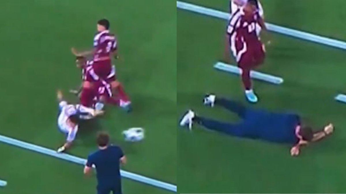 Técnico ex-Real Madrid vai a nocaute em jogo das Eliminatórias Técnico ex-Real Madrid vai a nocaute em jogo das Eliminatórias